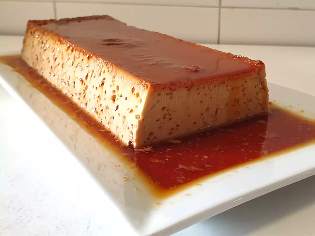 Flan de café