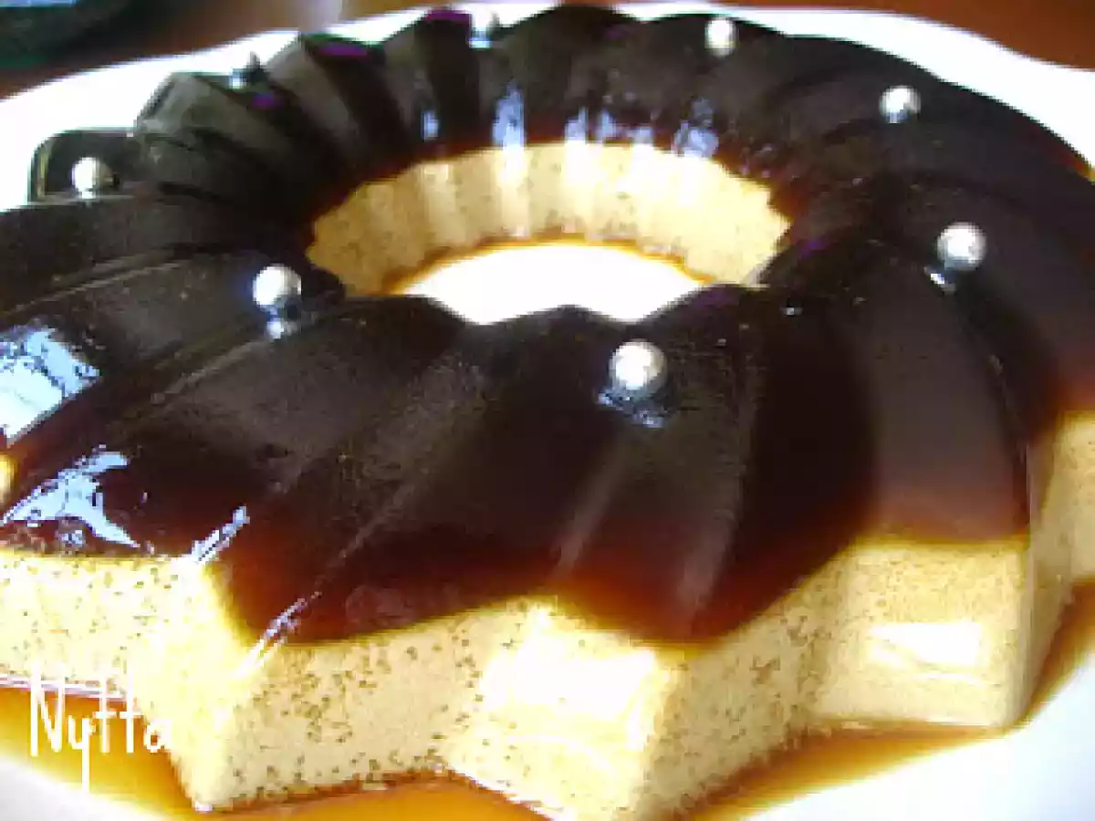 Flan de café (bicapa)