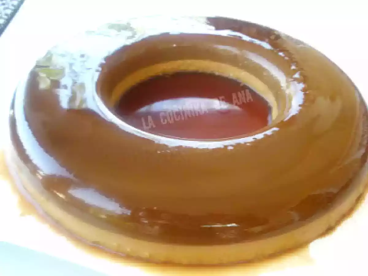 Flan de café (con dos capas)