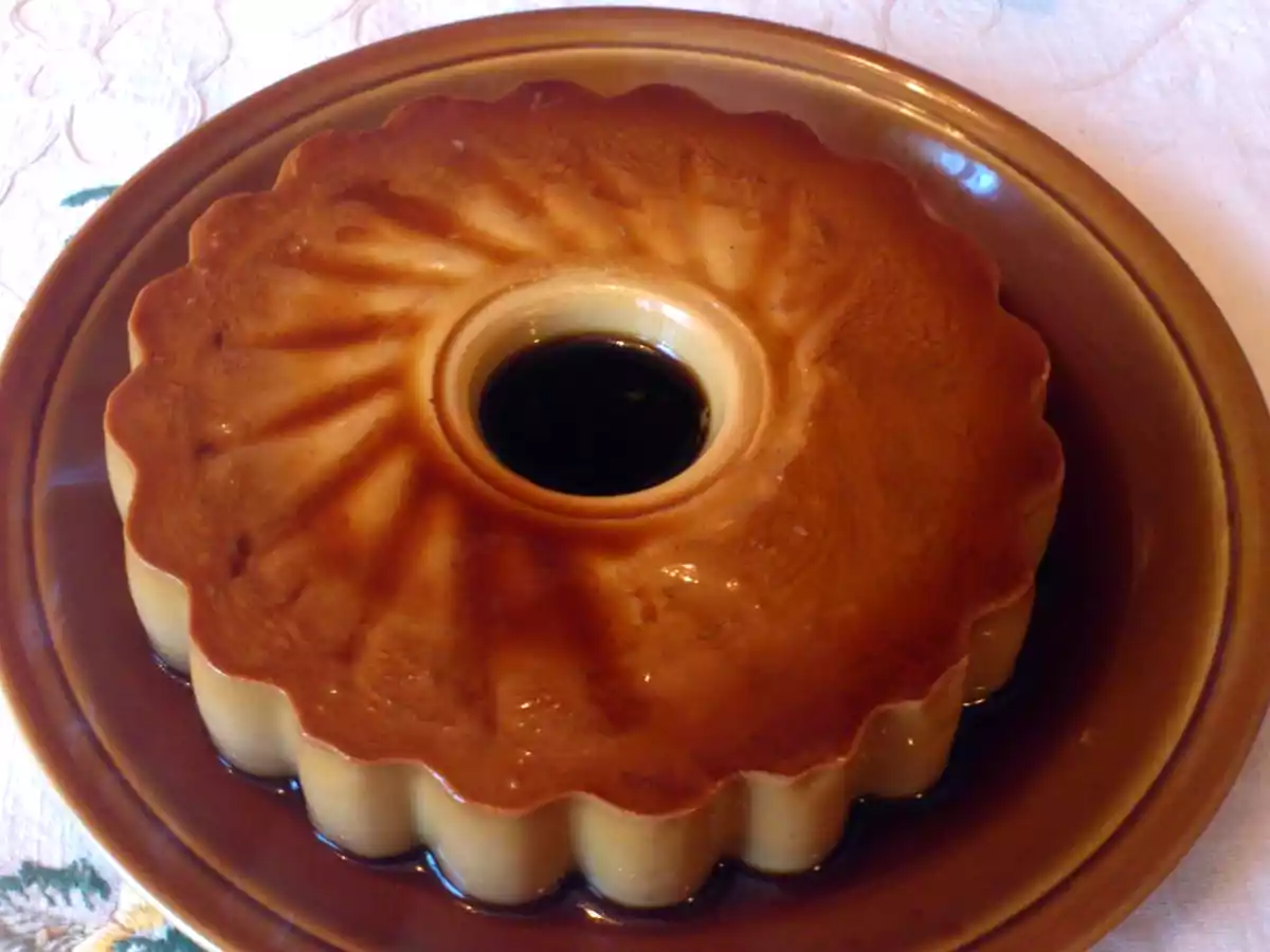 Flan de café Light sin lactosa mycook / Thermomix
