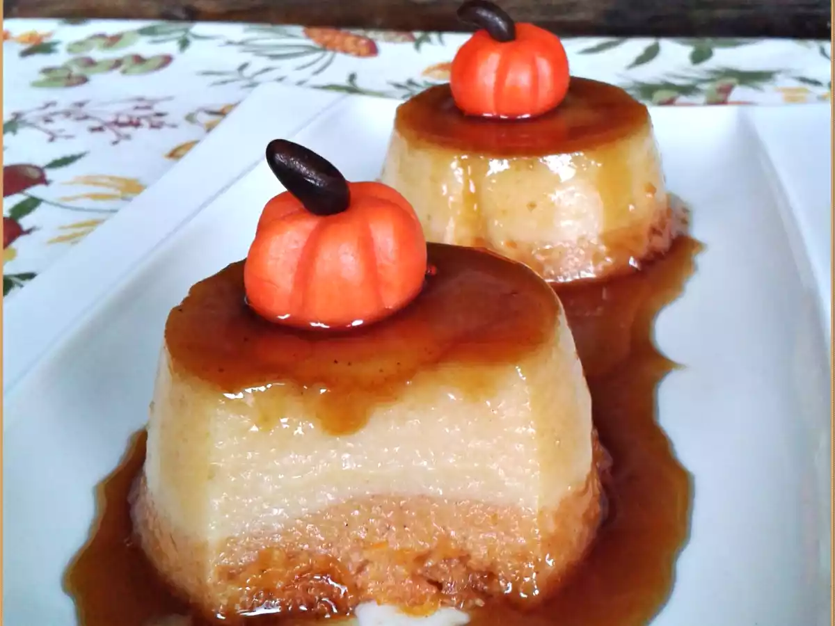 Flan de calabaza de la abuela