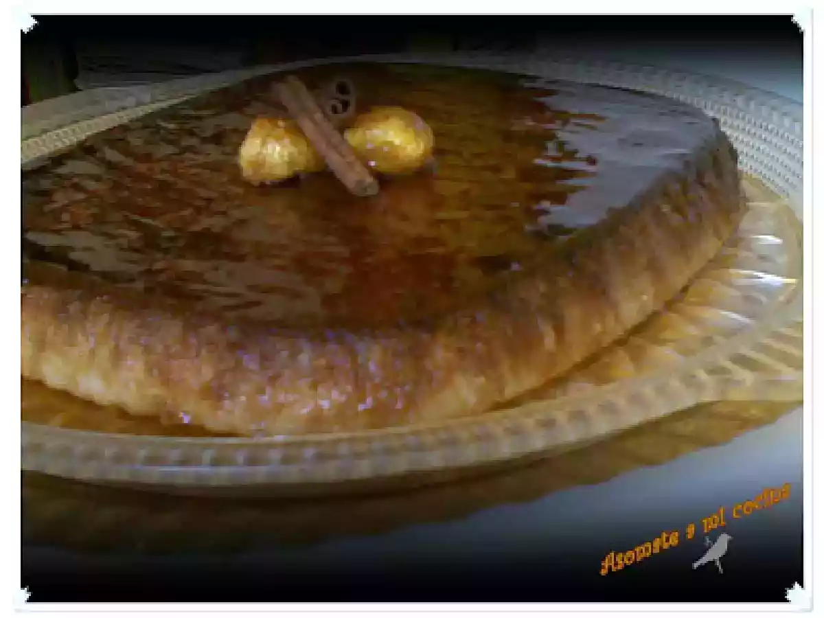 Flan de castañas - foto 2