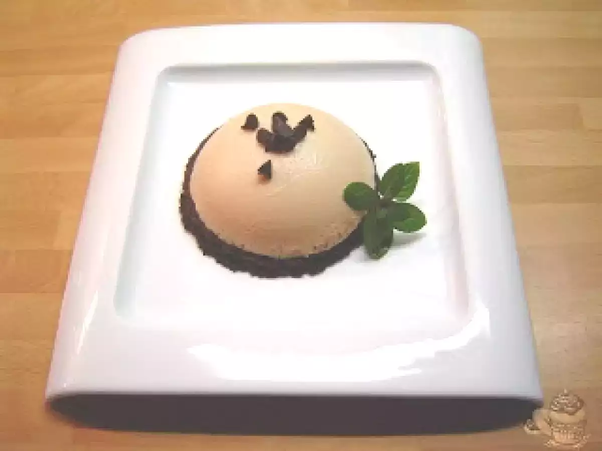 Flan de chirimoya y galleta (con Thermomix) - foto 2