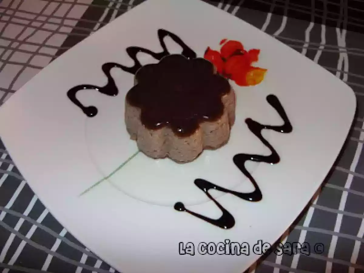 Flan de Chocolate al Microondas