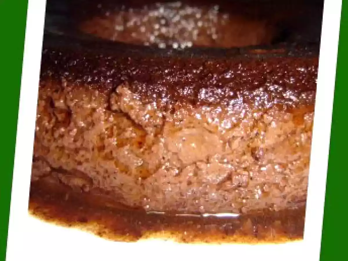 Flan de chocolate Valor. - Mycook