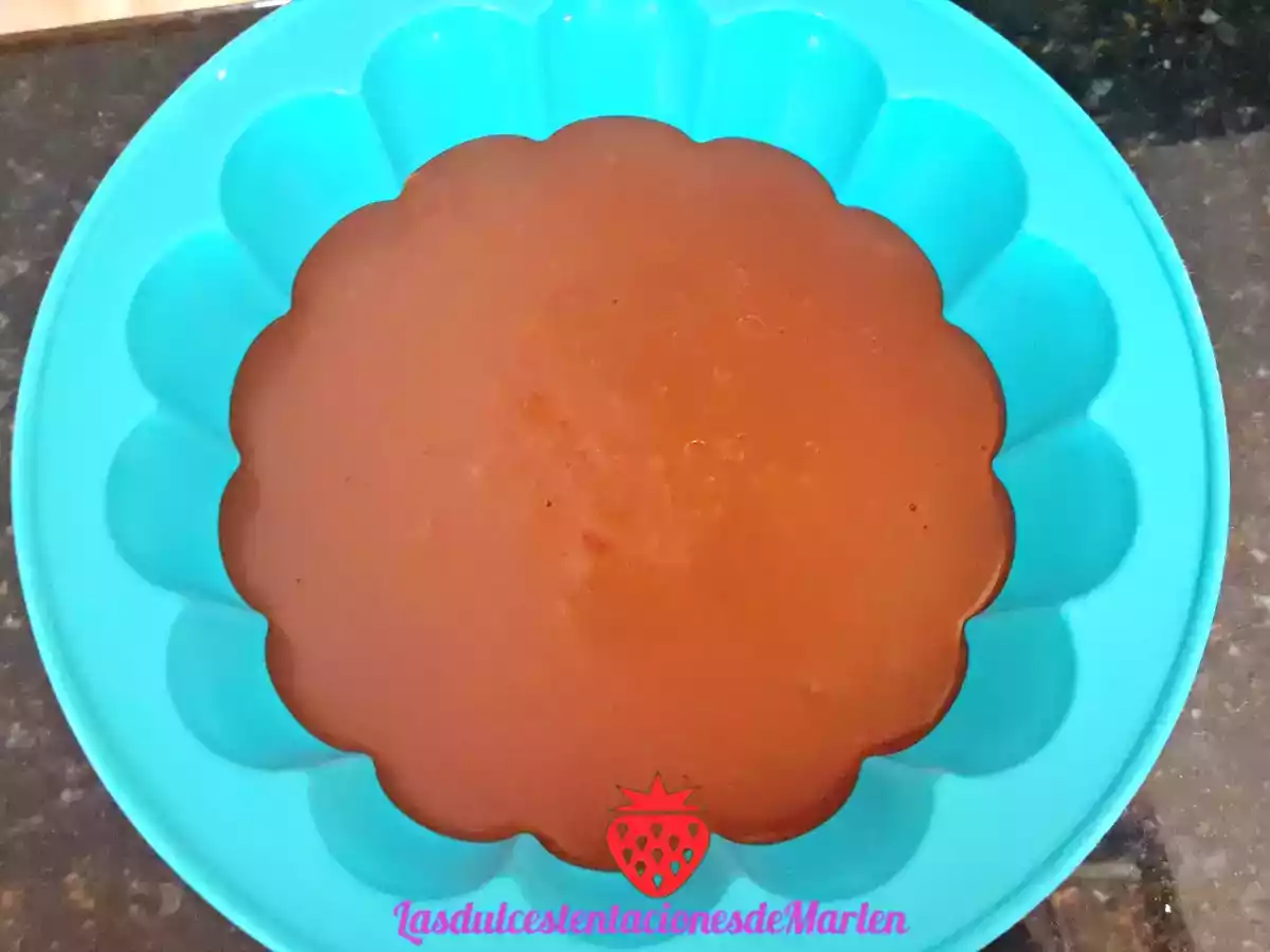 Flan de chocolate y leche condensada - foto 2