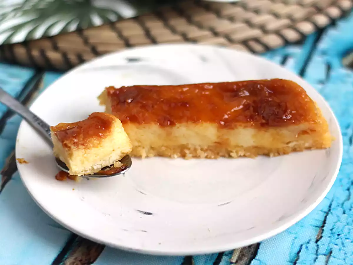 Flan de coco en microondas en 8 minutos - foto 6