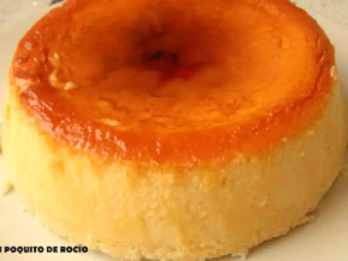 Flan de coco fácil con caramelo
