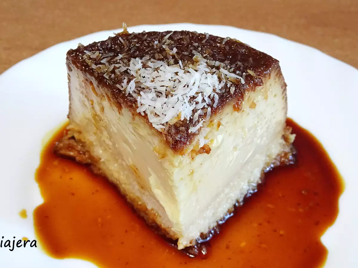 Flan de coco y leche condensada - foto 2