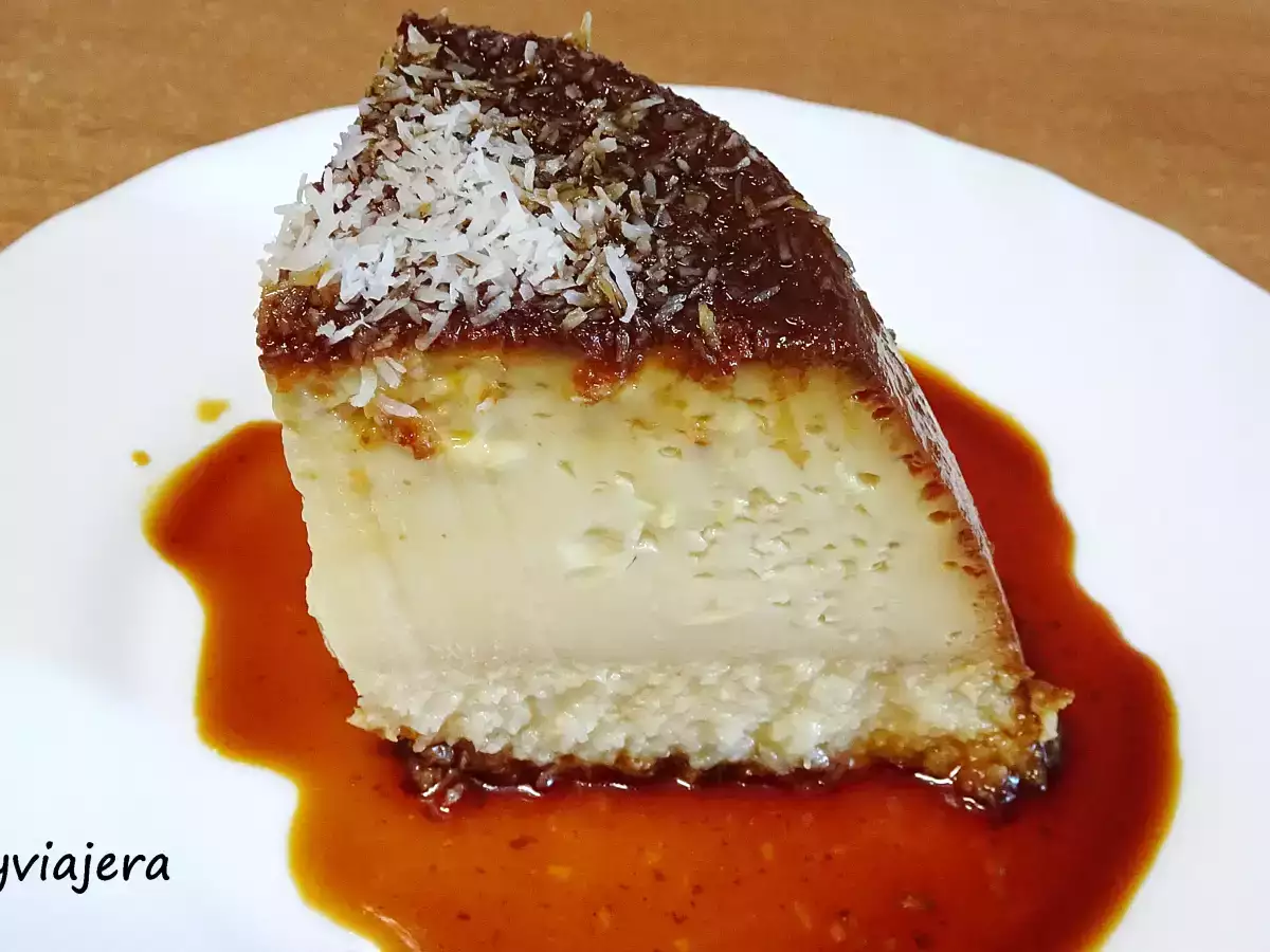 Flan de coco y leche condensada - foto 3