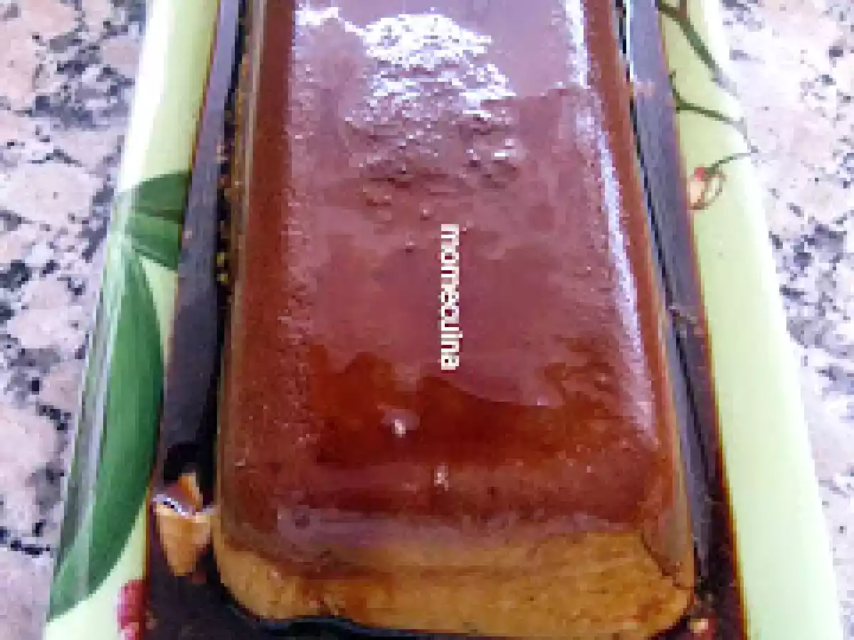 Flan de de caquis (con Thermomix)