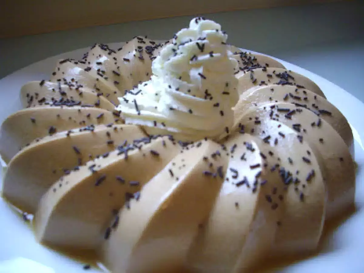 Flan de dulce de leche y Queso