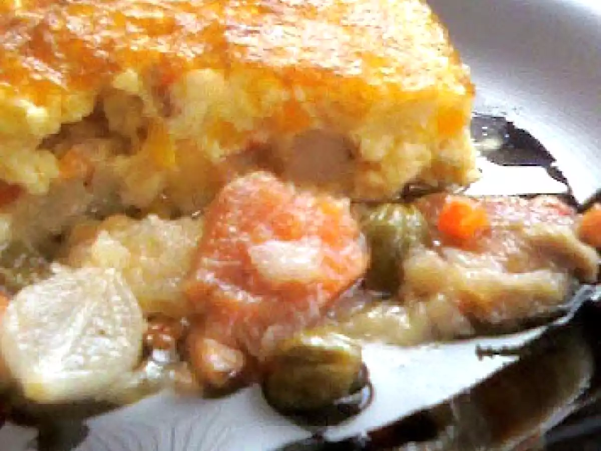 Flan de espárragos y gambas con ensalada de ahumados