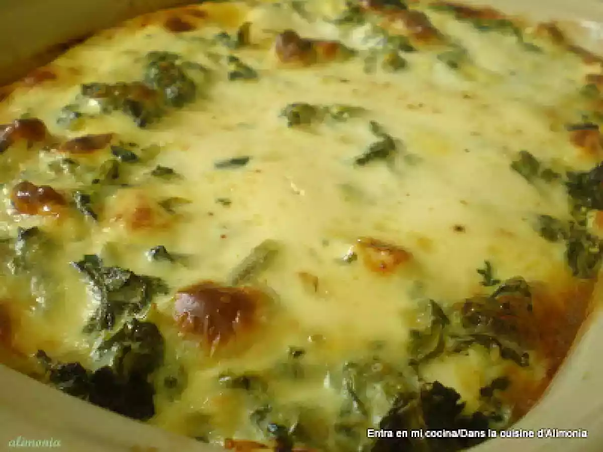 Flan de espinacas-feta/ Flan epinards-feta - foto 2