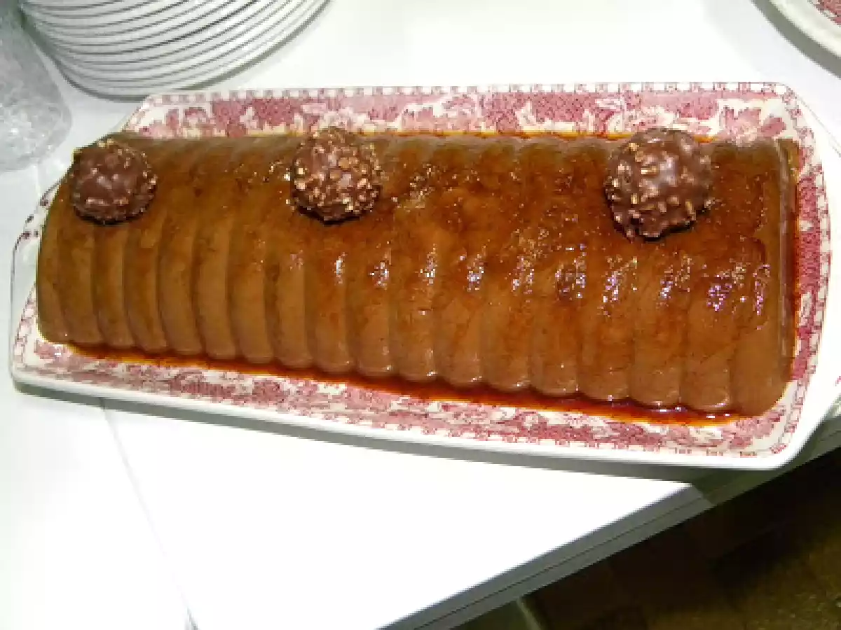 FLAN DE FERRERO ROCHER