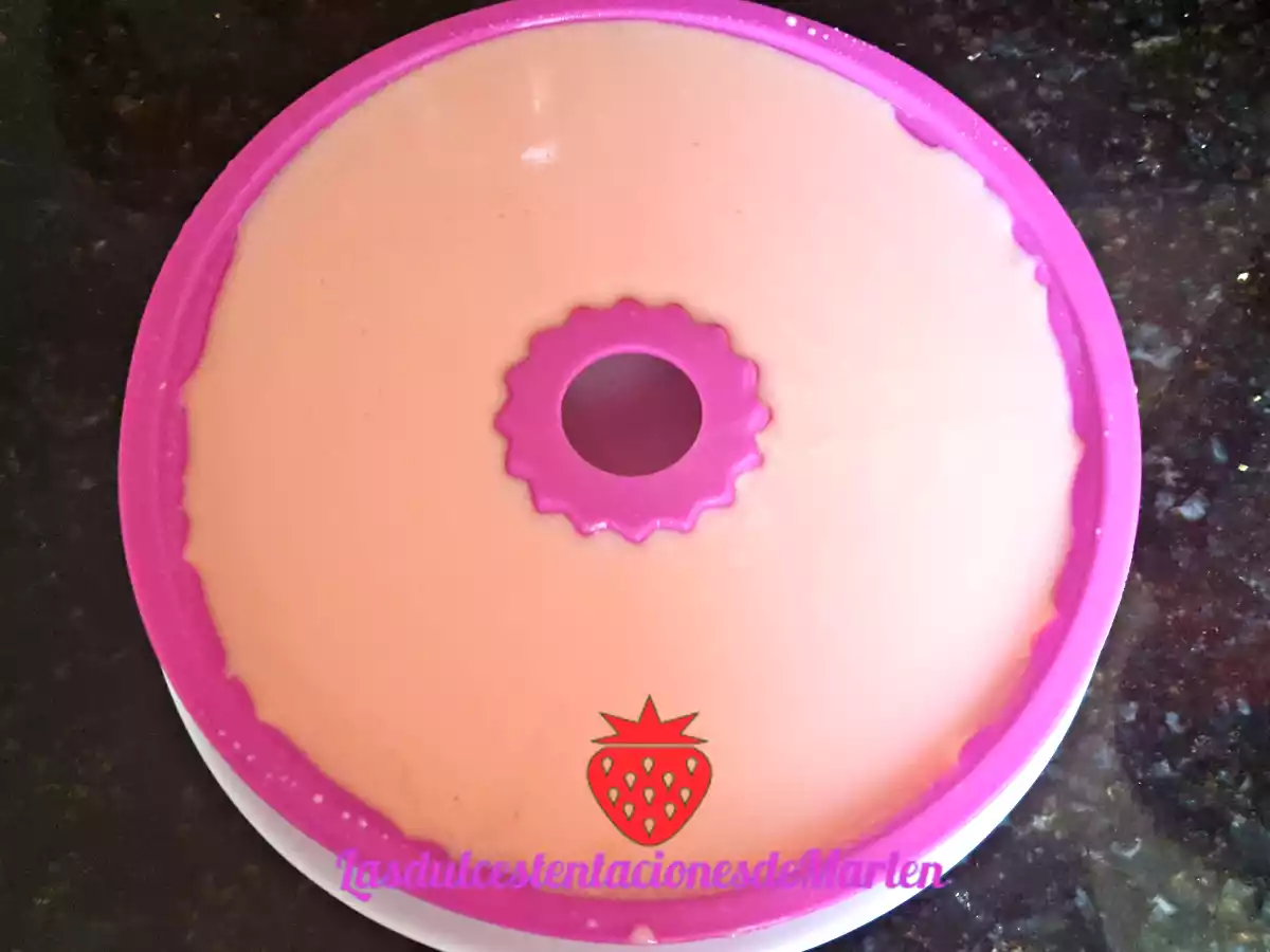 Flan de fresa ligero - foto 2