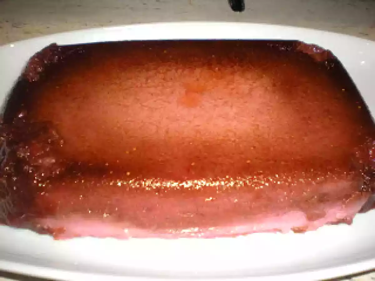 Flan de fresas en microondas - foto 2