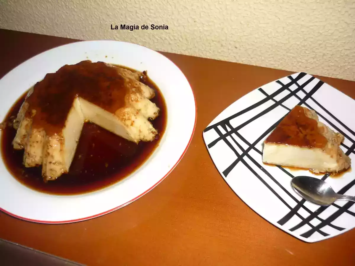 Flan de Huevo Casero.