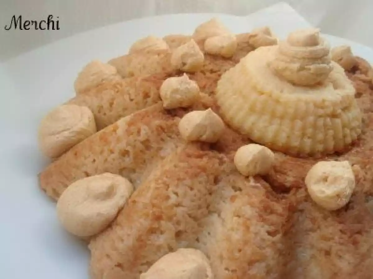 Flan de huevo con crema de moka - foto 3