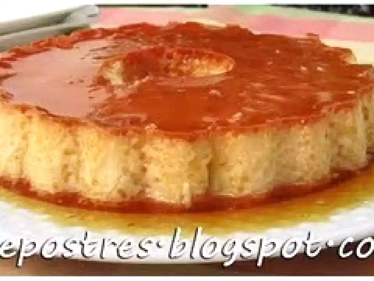 Flan de huevo hecho en olla rápida - foto 3