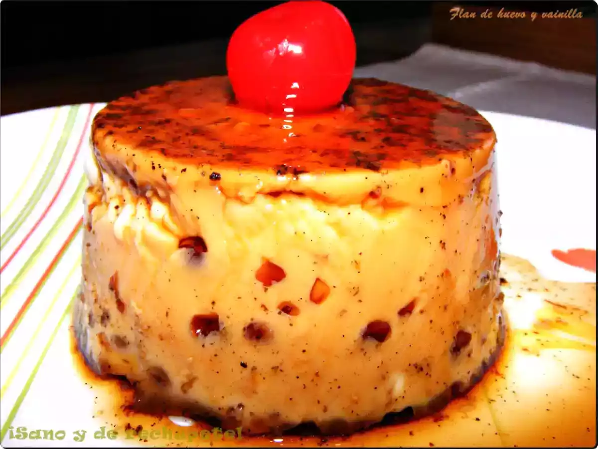 Flan de huevo y vainilla - foto 2