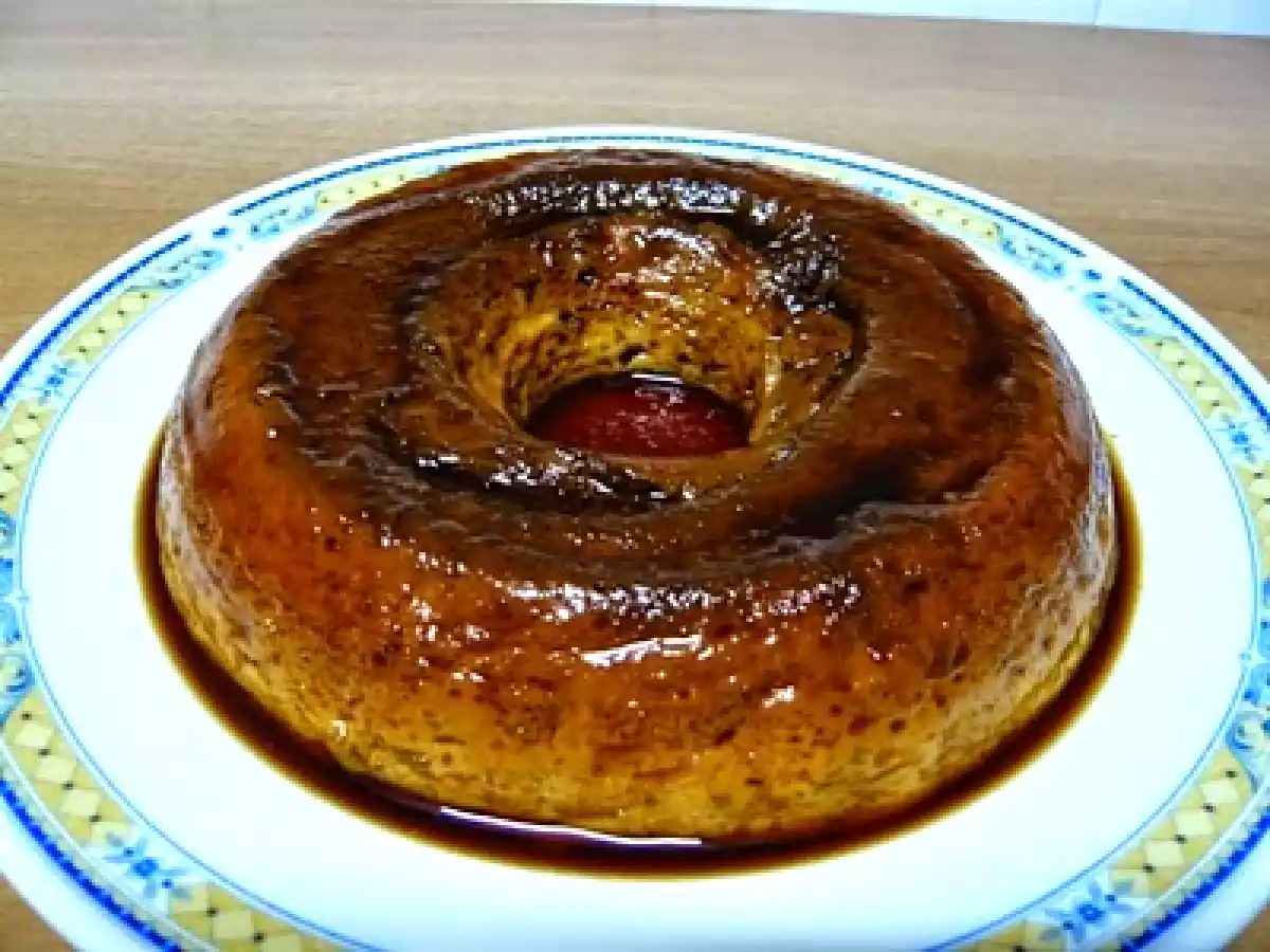 Flan de leche condensada (microondas)