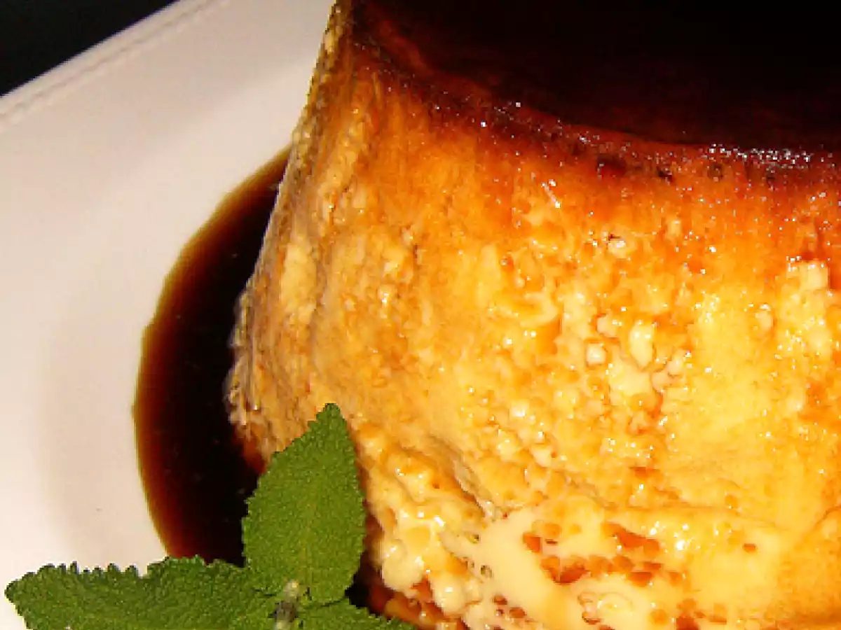 Flan de leche y huevos caseros - foto 6