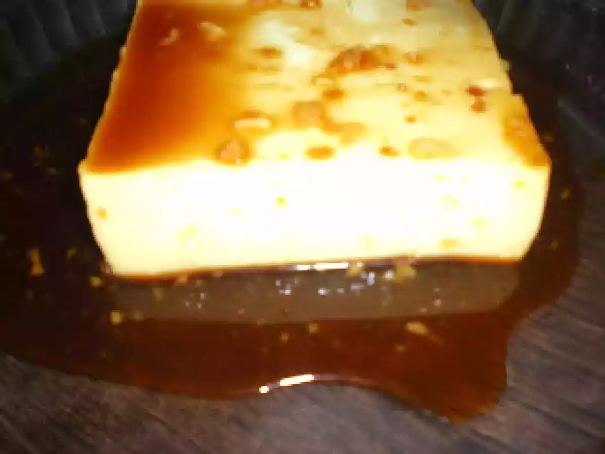 FLAN DE LIMÓN Y QUESO