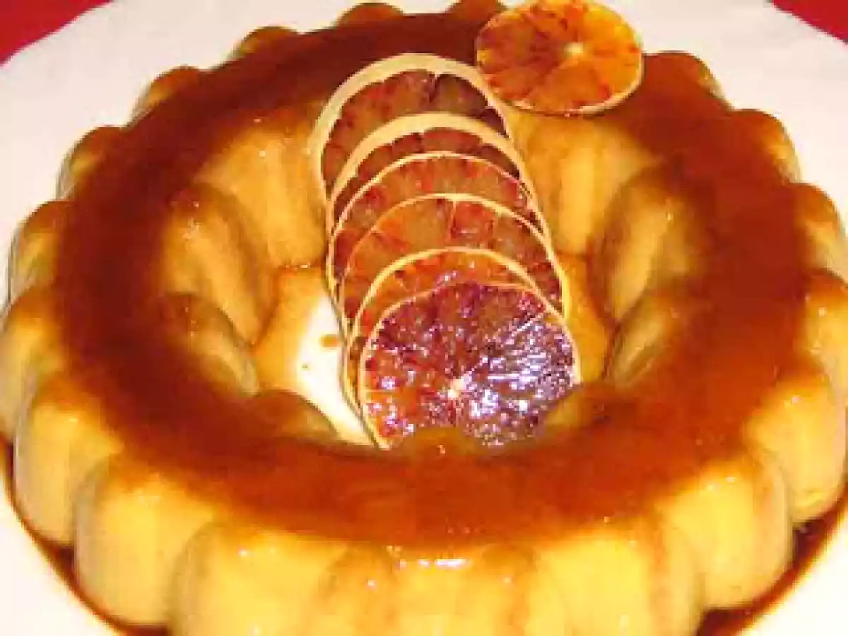 FLAN DE MACEDONIA