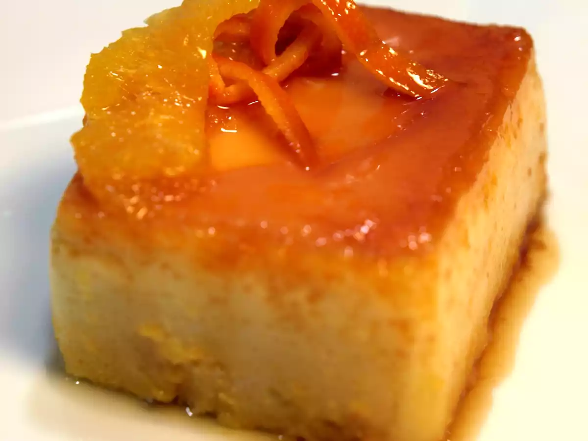 Flan de mandarina al cointreau - foto 2