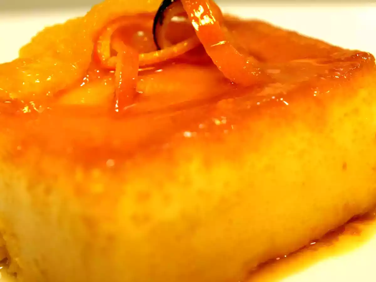 Flan de mandarina al cointreau - foto 3