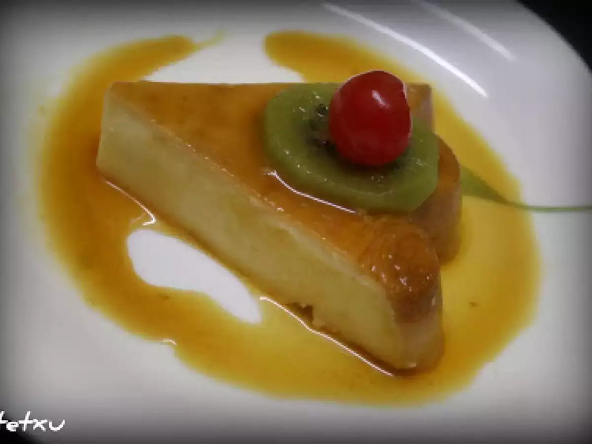 Flan de Mascarpone (Mycook, Thermomix y Tradicional)