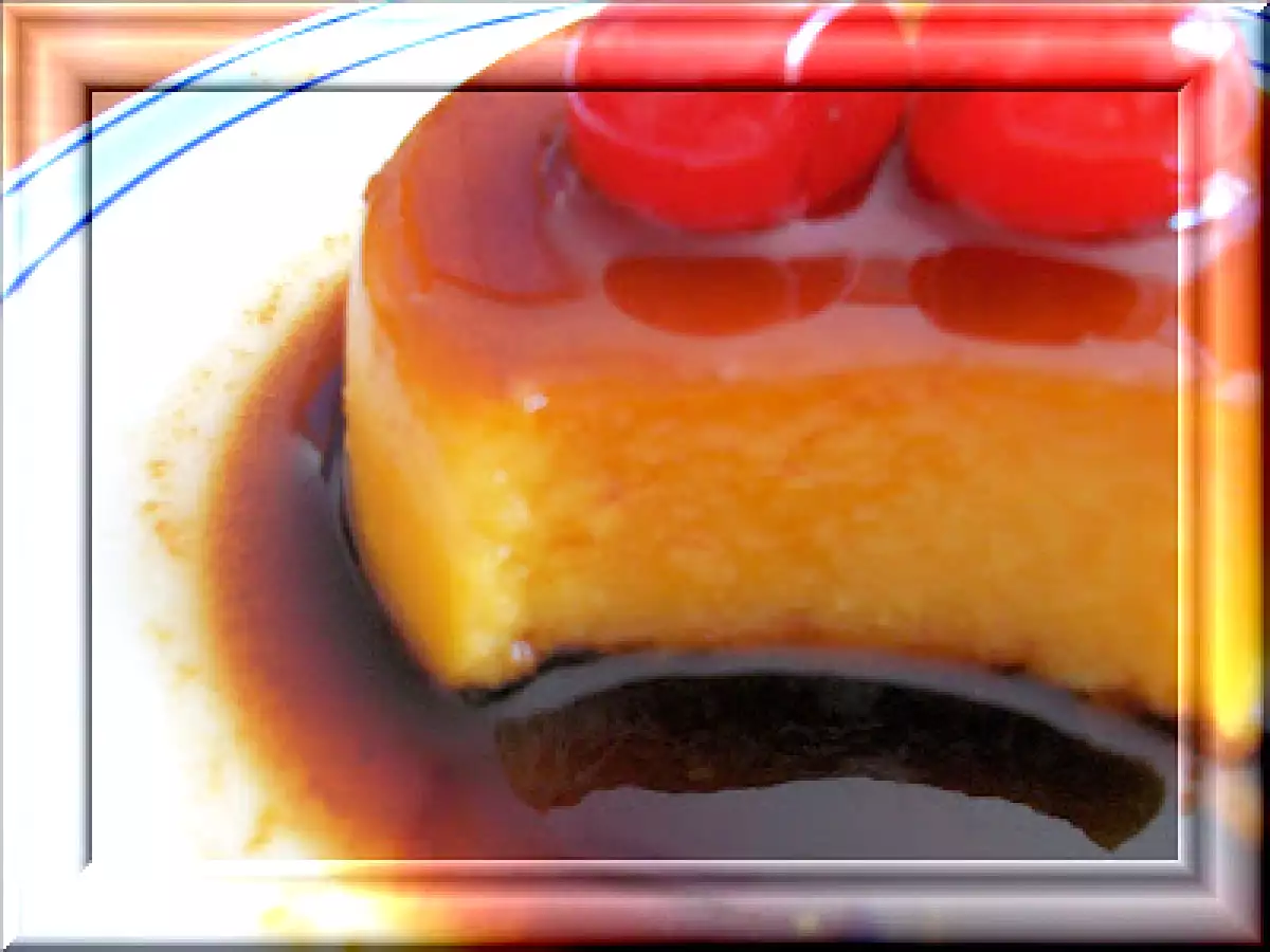 Flan de Melocoton - foto 2
