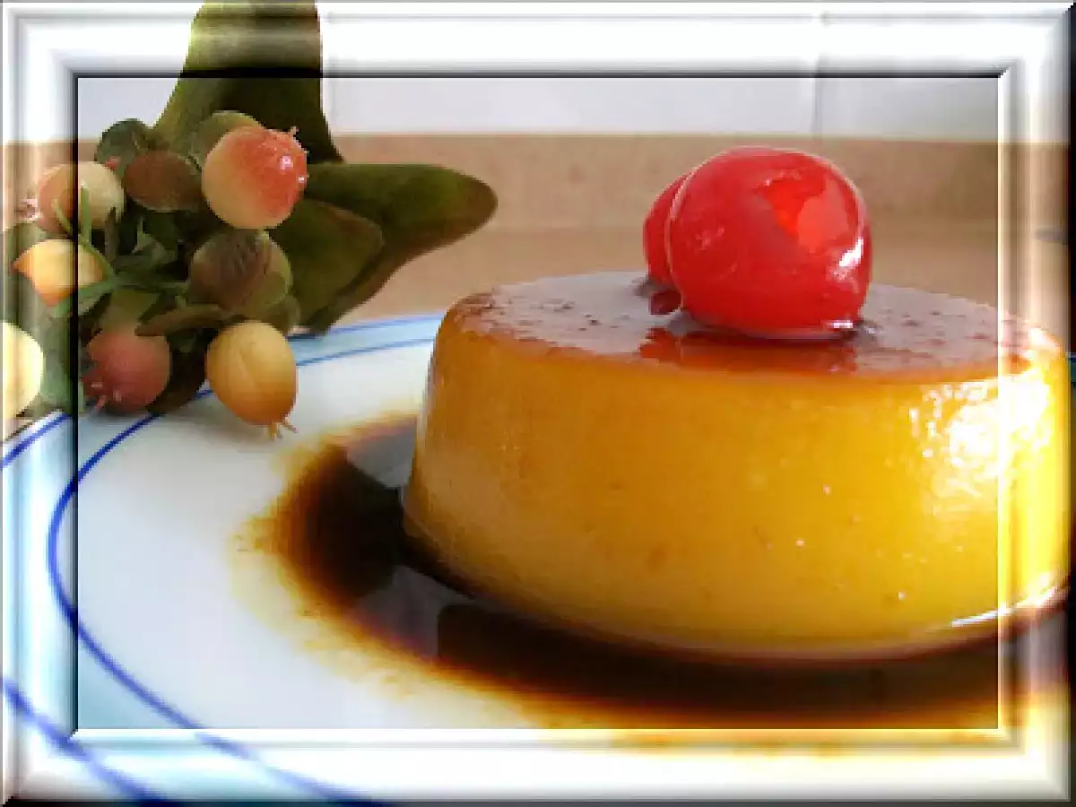 Flan de Melocoton - foto 3
