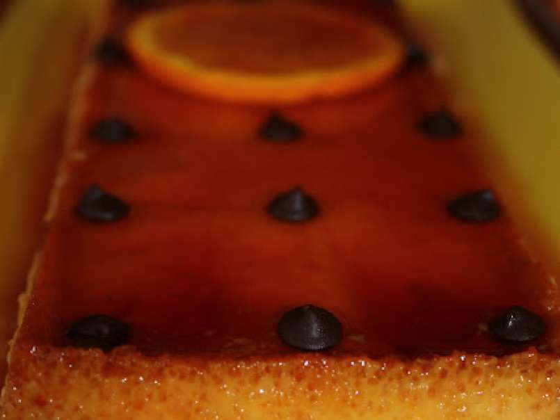 Flan de naranja, foto 1