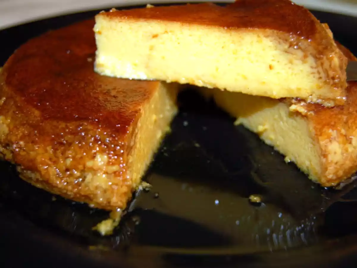 FLAN DE NARANJA