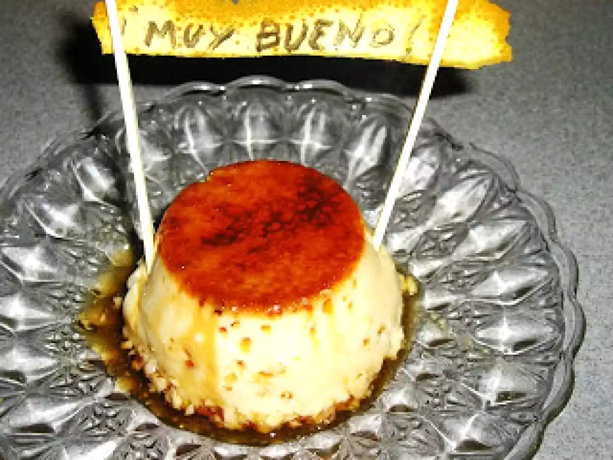 Flan de naranja (de penny)