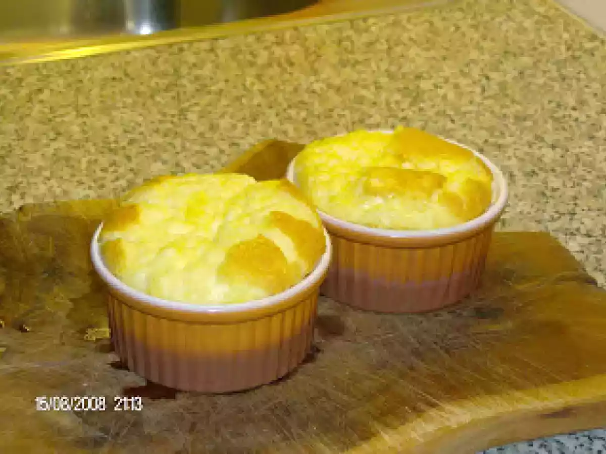 Flan de parmesano