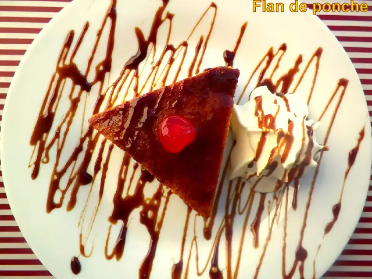 Flan de ponche. - foto 4
