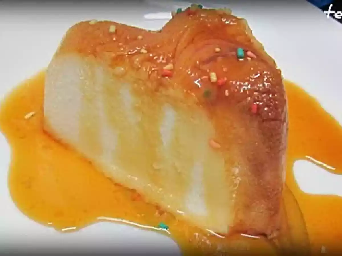 Flan de queso y chocolate blanco (mycook o thermomix) - foto 2