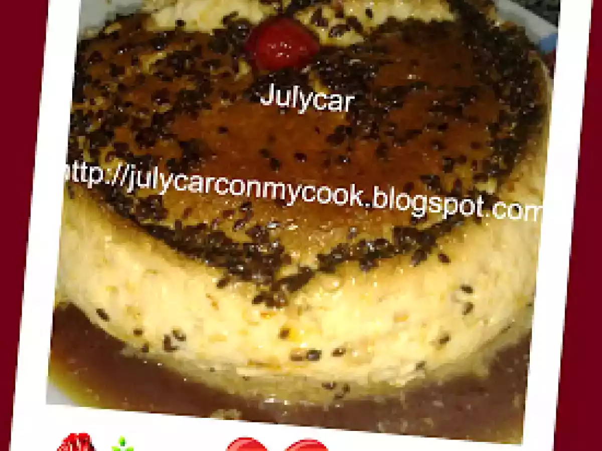 Flan de sésamo y coco, Leche asada Canaria - foto 2