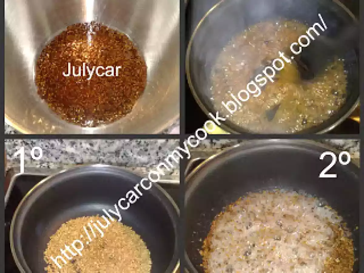 Flan de sésamo y coco, Leche asada Canaria - foto 4