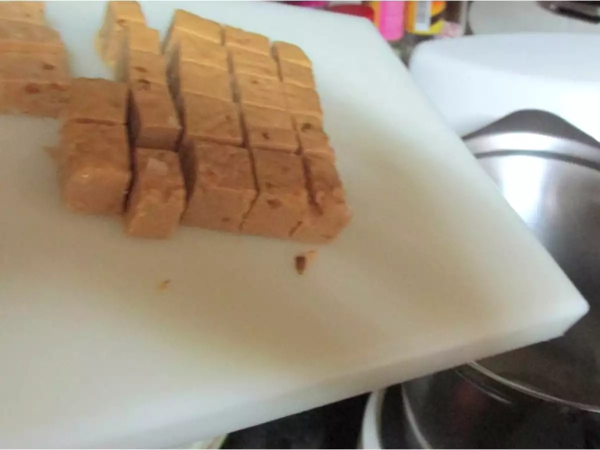 Flan de turron sin horno - foto 4