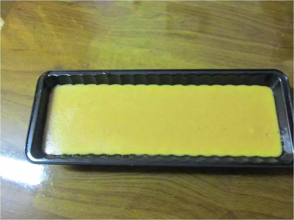 Flan de turron sin horno - foto 6