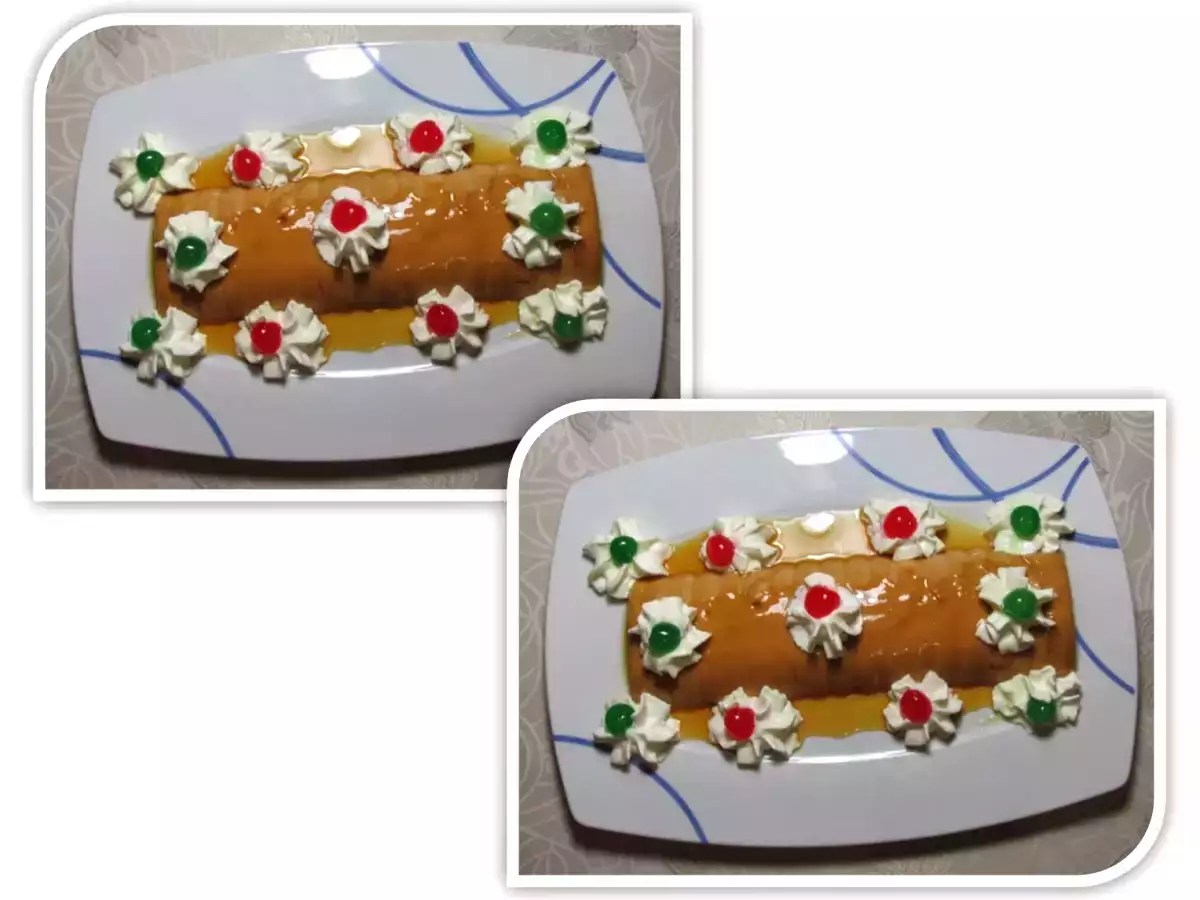 Flan de turron sin horno - foto 7