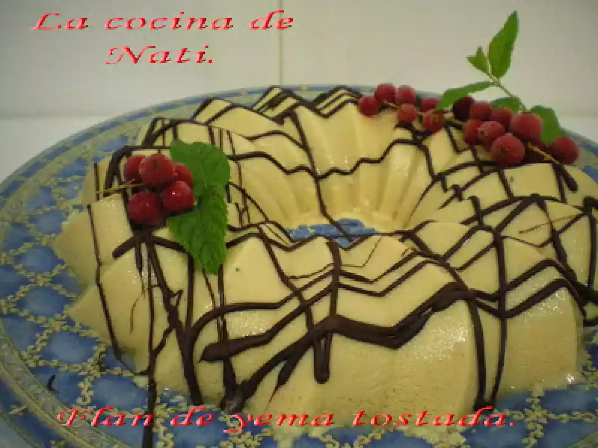 FLAN DE YEMA TOSTADA. - foto 3