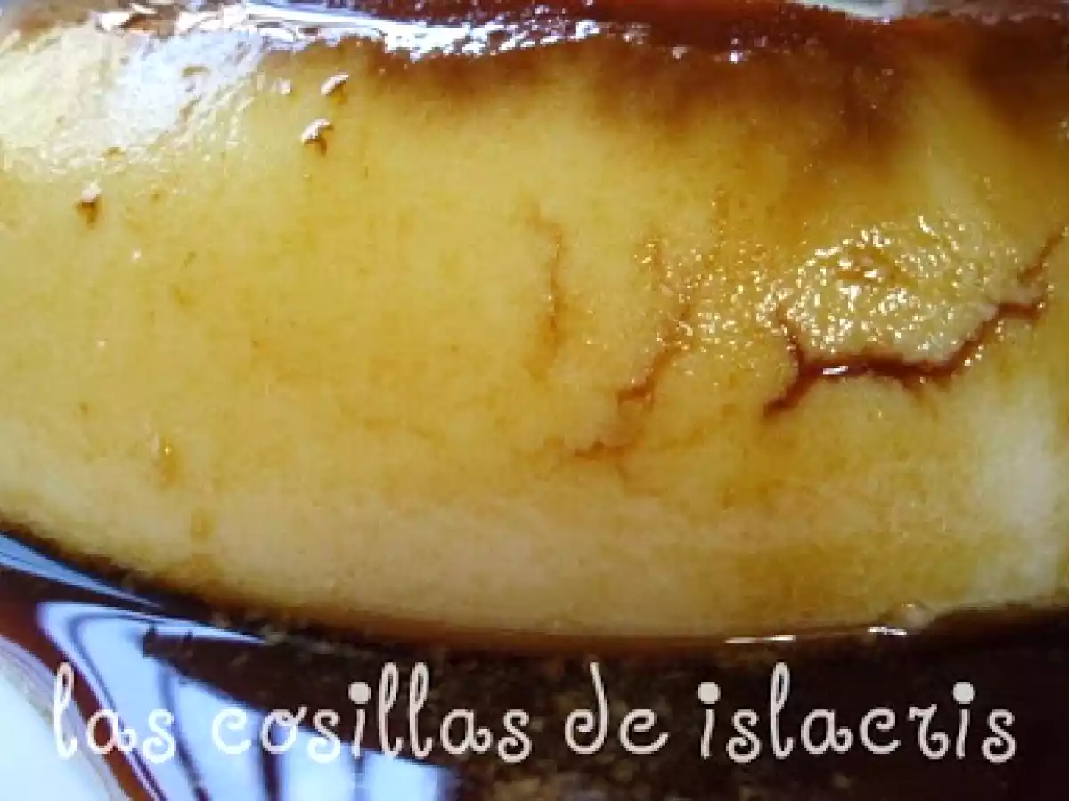 Flan de yogur en FUSSIONCOOK