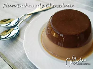 Flan Dukan de Agar y Chocolate (Crucero)