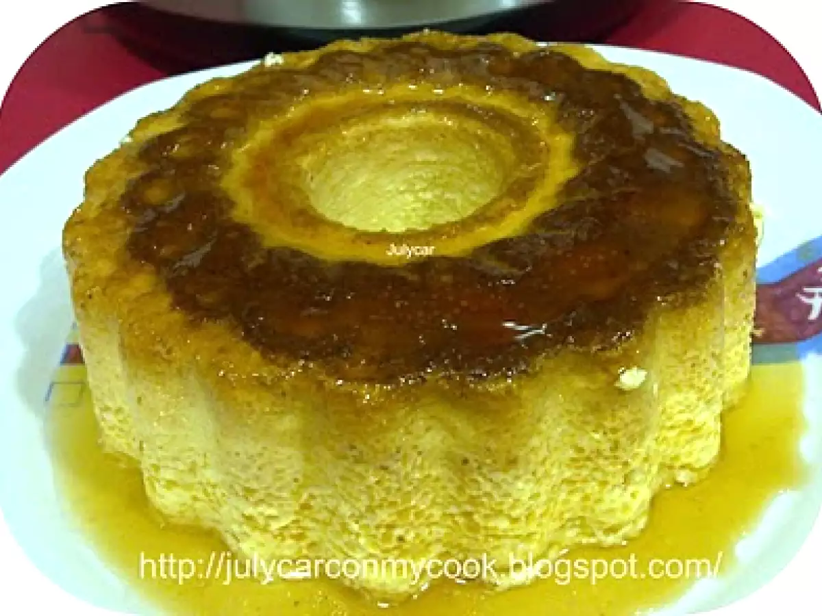 Flan milagro con nata olla GM D