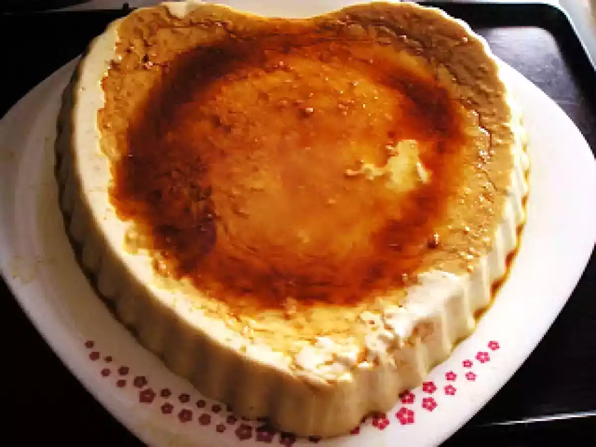 Flan o tarta de nata
